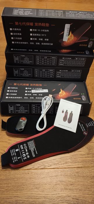 Беспроводные стельки с подогревом / Бездротові устілки з підігрівом