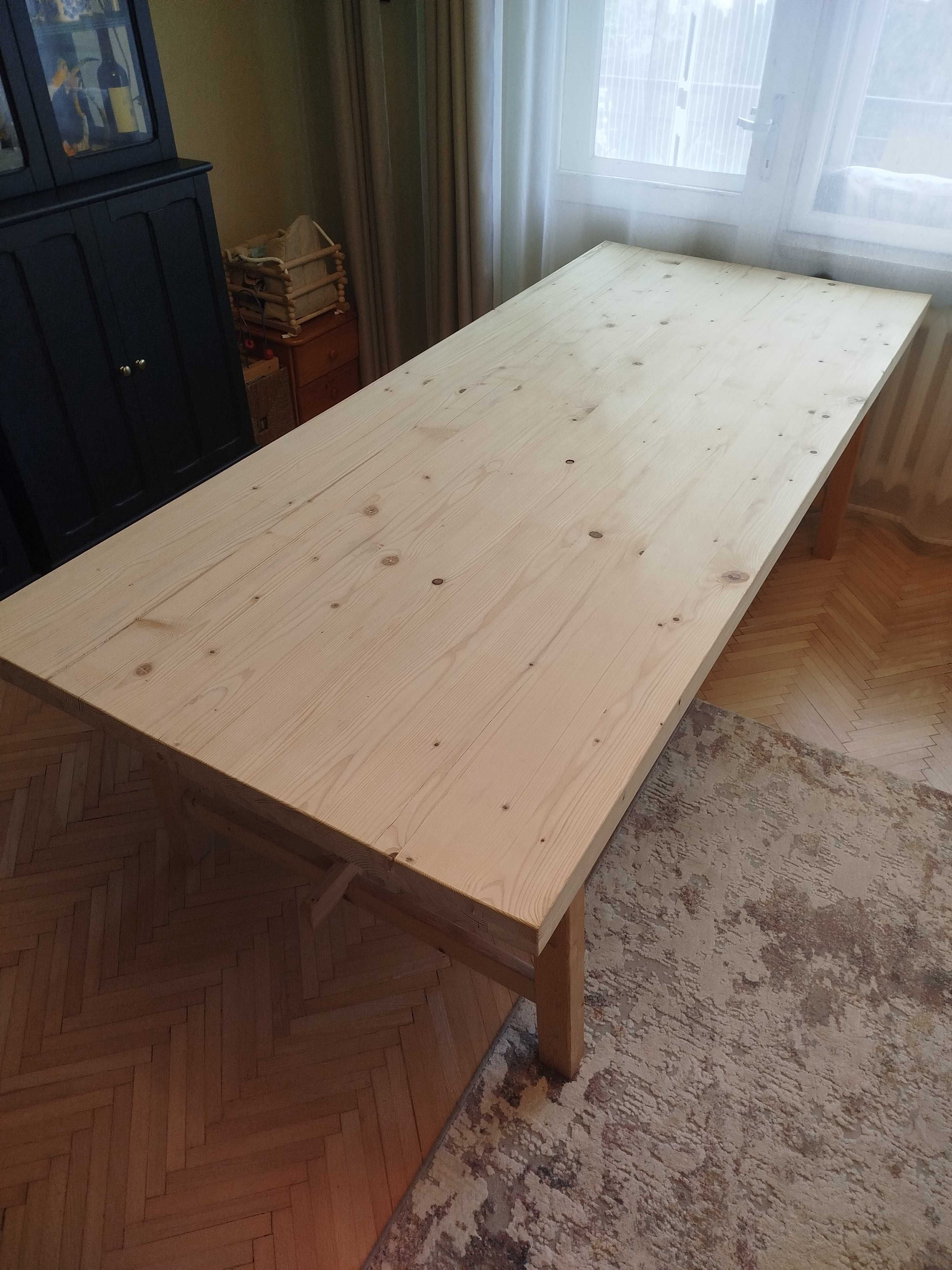Stół IKEA Möckelby DREWNIANY ręcznie robiony