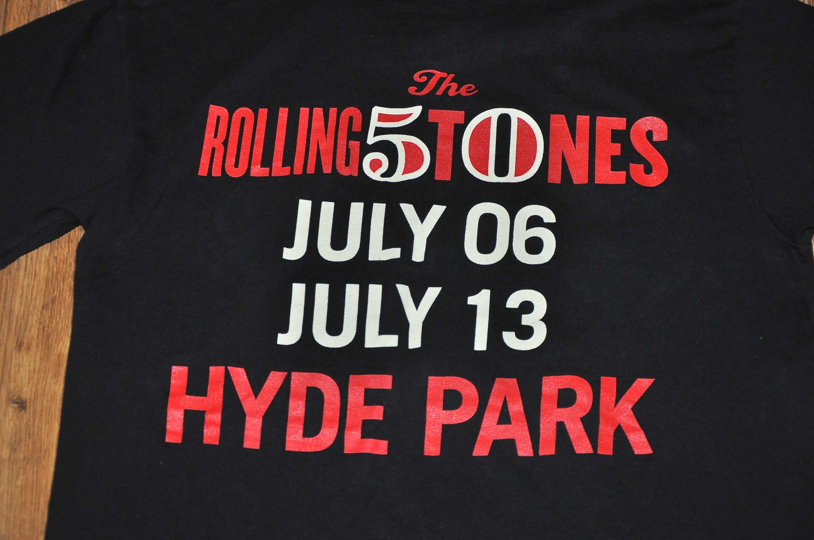 The Rolling Stones - Fifty Years Hyde Park - Koszulka rozm.M