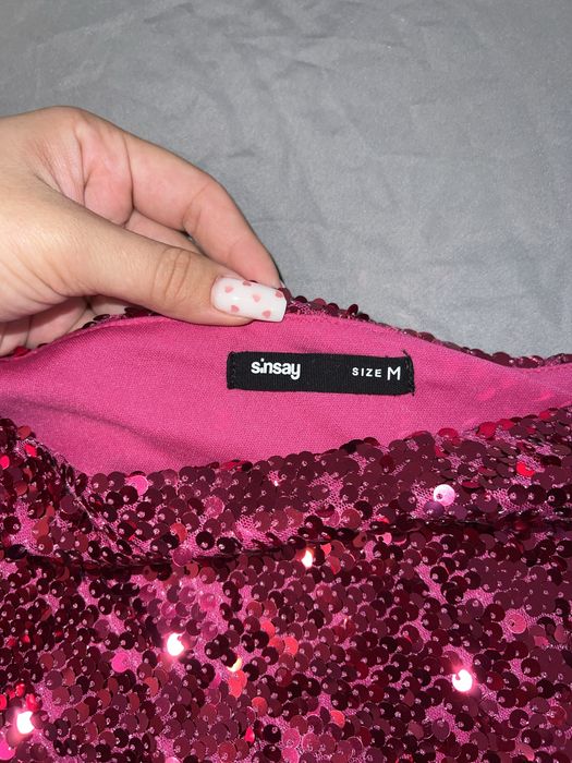 Блузка та штани в паєтку з новорічної колекції