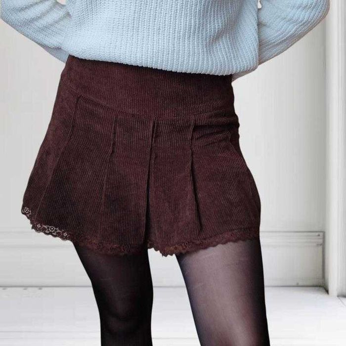 Спідниця коричнева жіноча