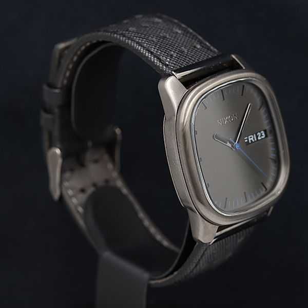 Годинник часы Nixon Identity Grey/Leather