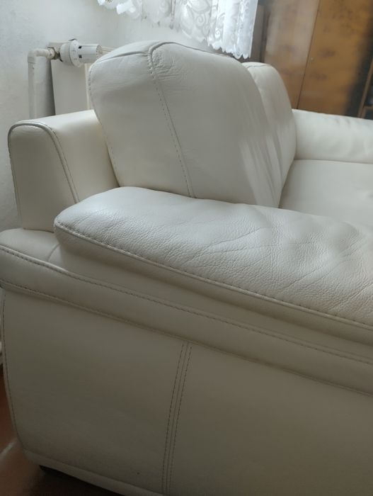 !Śliczna Kanapa Skórzana 100% Stan idealny