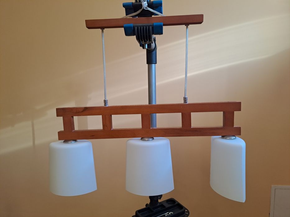 Lampa wisząca 3 żarówki Vigo