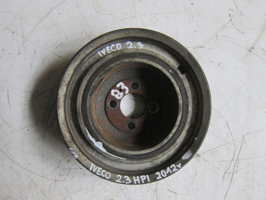 KOŁO PASOWE WAŁU IVECO DAILY 2.3 HPI EURO5