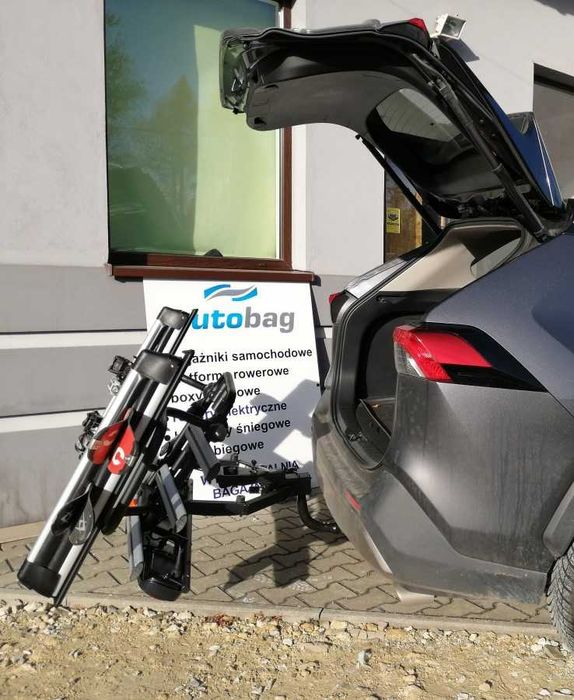 Uchwyt narciarski na platformę rowerową na hak Aguri 50785