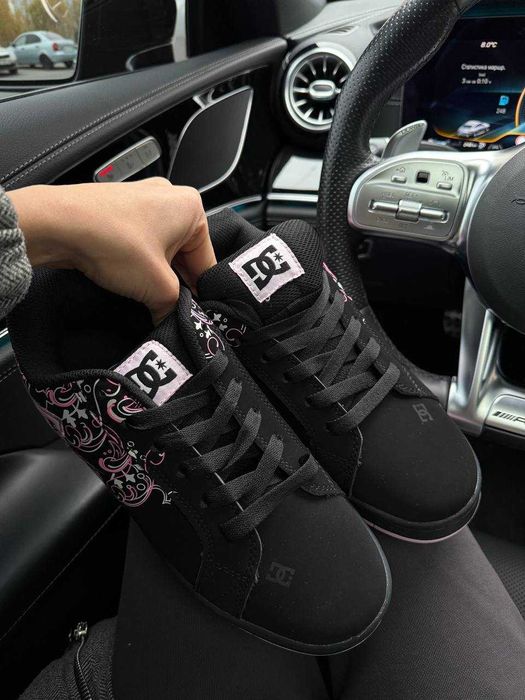 !SALE! DC Shoes Court Graffik Black Pink Sabbath 36 37 38 39 40 41 дс