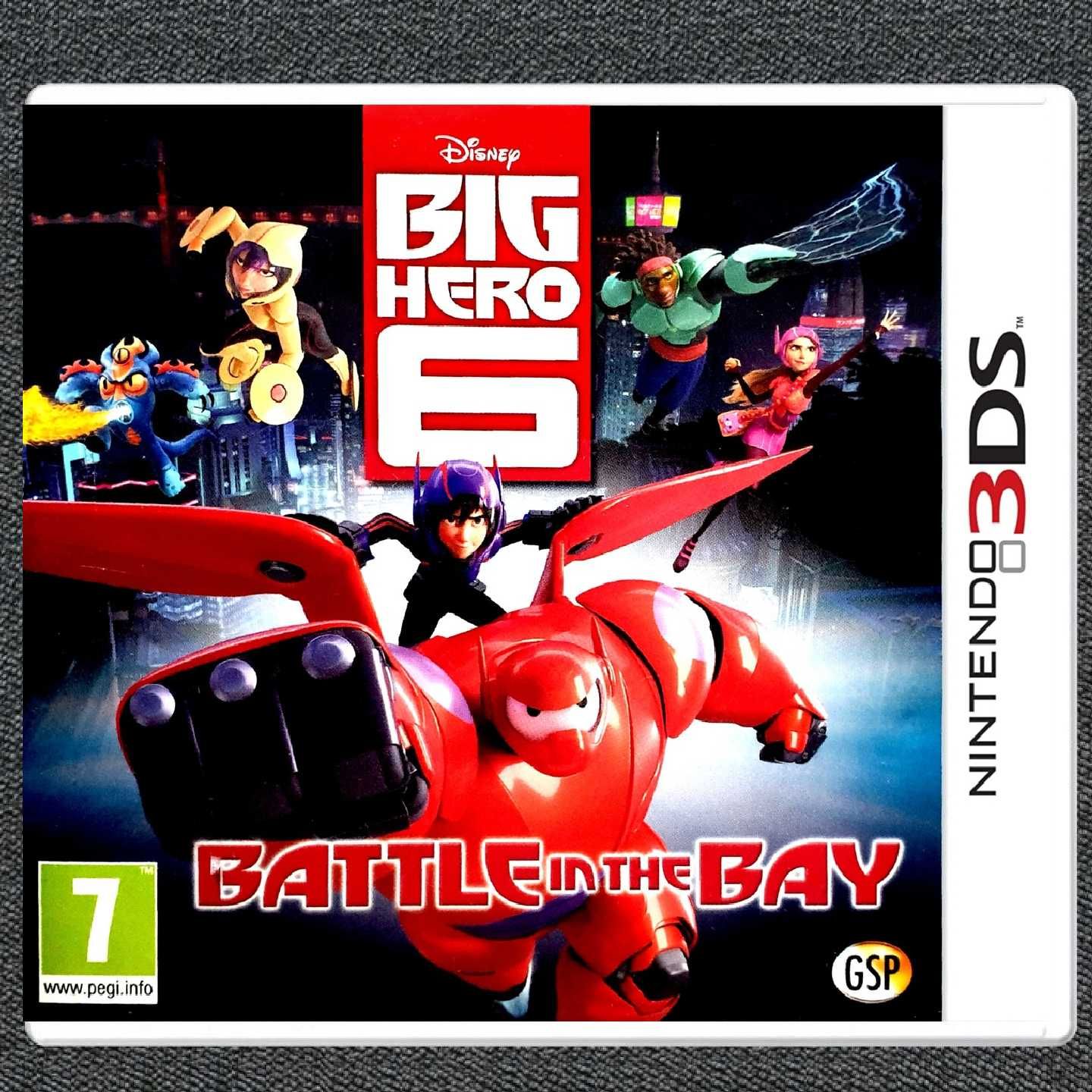 Big Hero 6 Nintendo 3DS Wielka Szóstka Pudełkowa