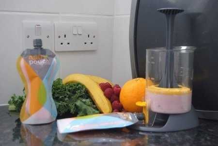 Fill`n Squeeze Nutripouch mini zestaw do domowych musów w saszetce