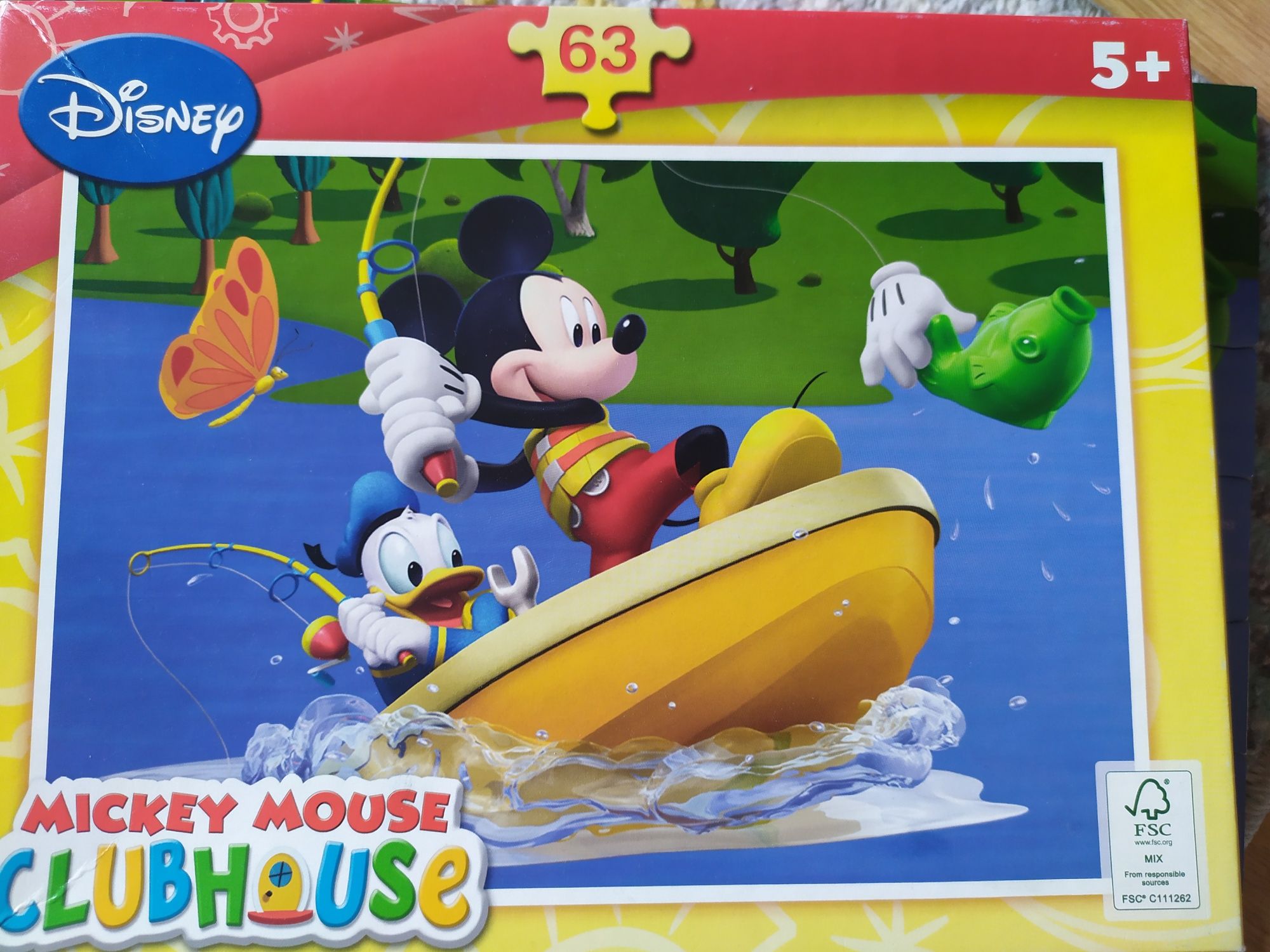 Puzzle Disney Myszka Miki 63 elementy