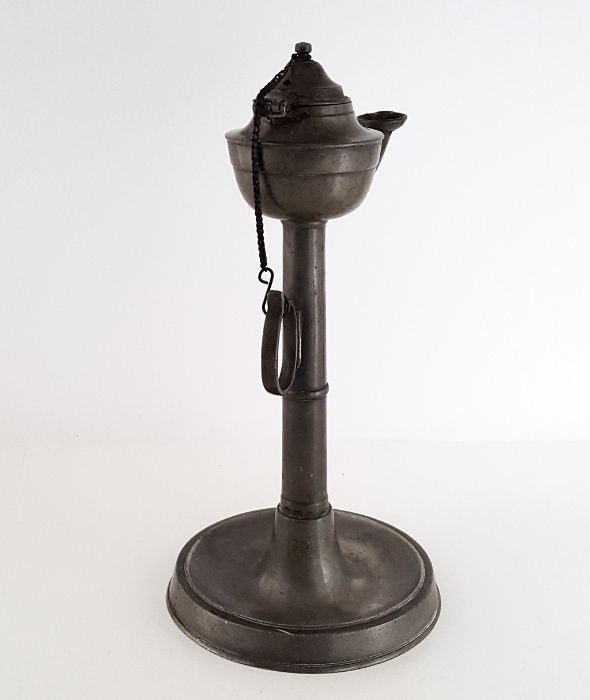 Lampa oliwna z XVIII wieku - udokumentowane pochodzenie
