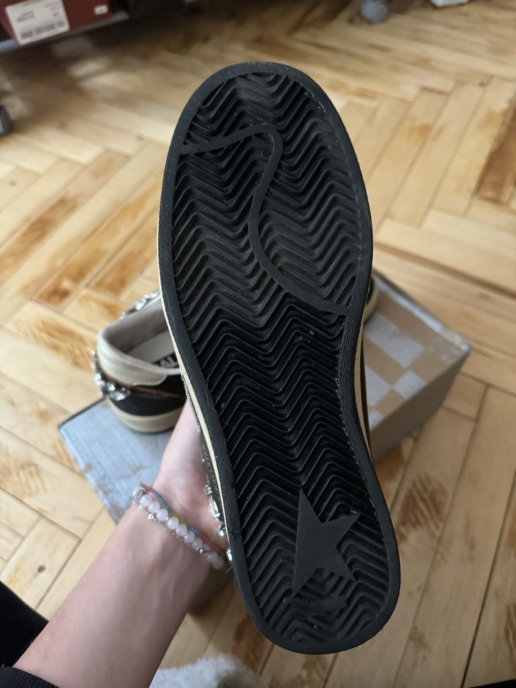 Кеды golden goose лимитированная коллекция со swarovski