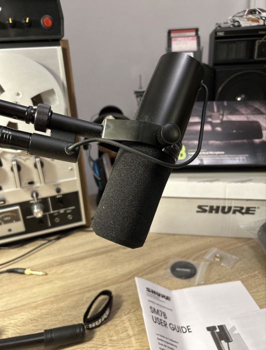 Replika mikrofonu shure sm7b