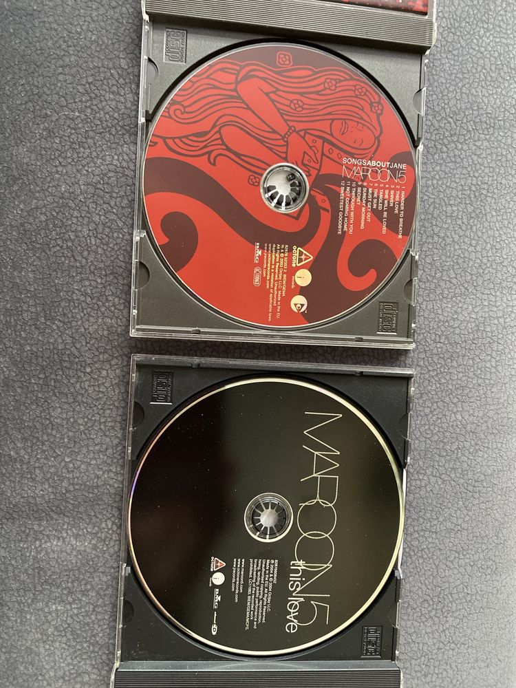 CD Maroon 5 This love Songs about Jane