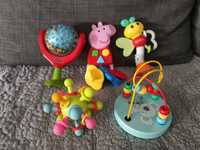 Zestaw zabawek niemowlęcych sensoryczne Peppa