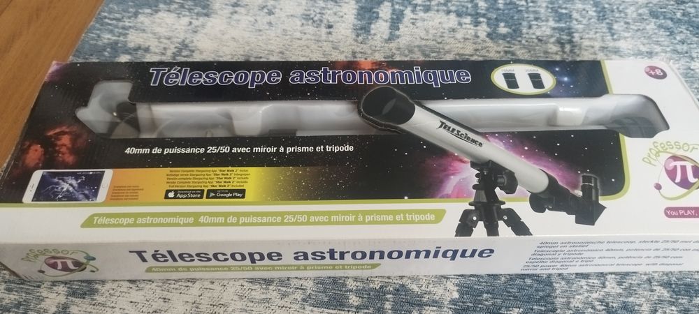 Vendo telescópio infantil