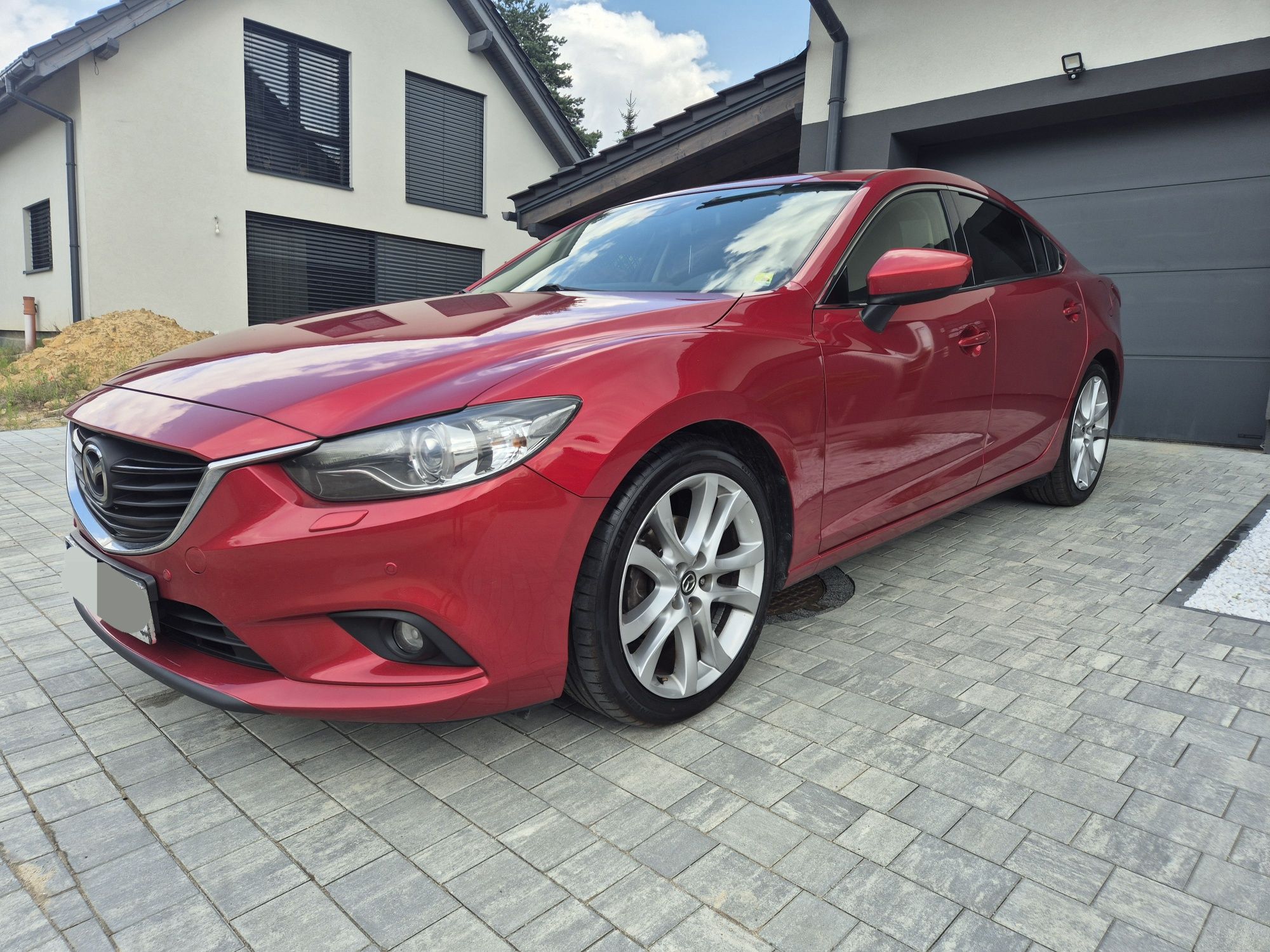 Mazda 6, 2.0 benzyna, rocznik 2014, Skypassion najbogatsza wersja