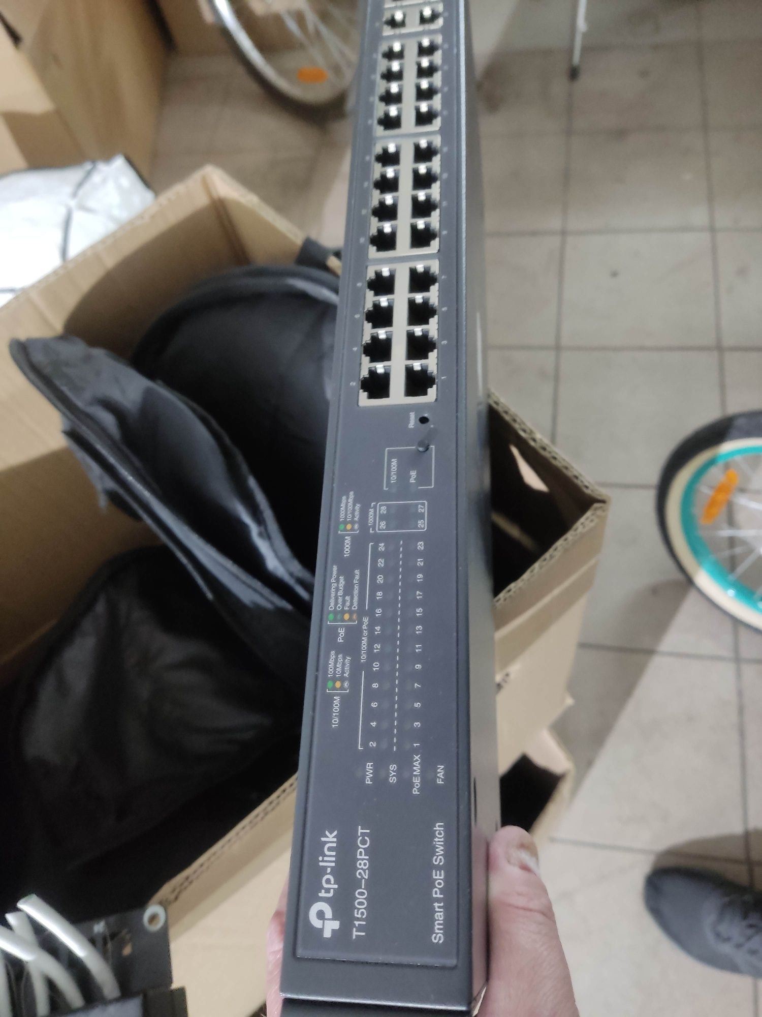 Tplink switch model T1500