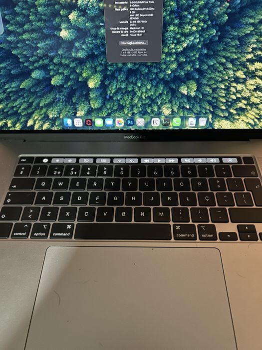 MacBook pro 16 in (2019) i9