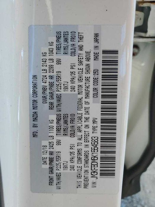 Mazda CX-5 Grand Touring 2019