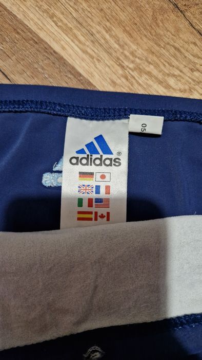 Kąpielówki Slipy Adidas granatowe