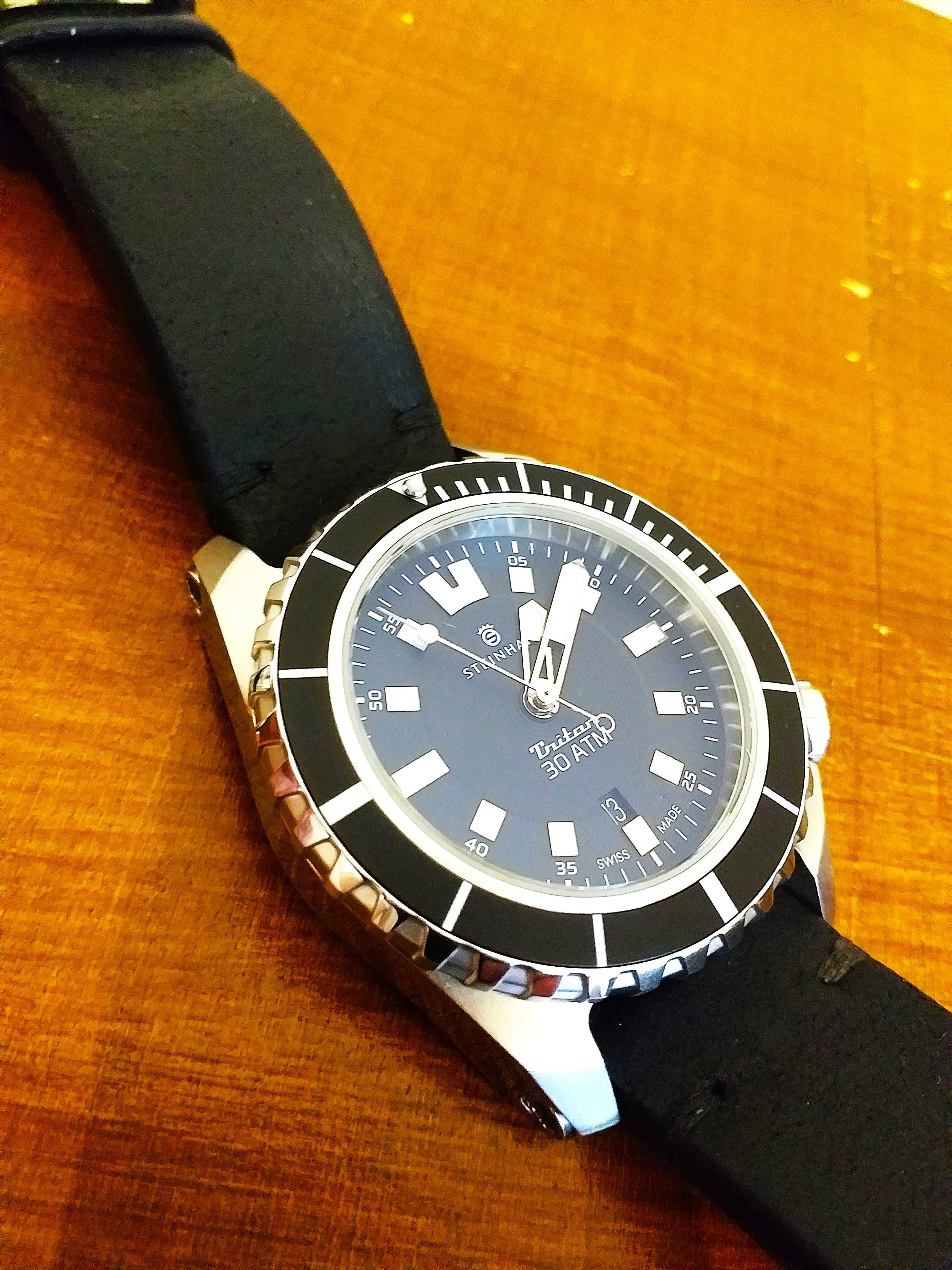 Zegarek Steinhart Triton 30 ATM Black diver