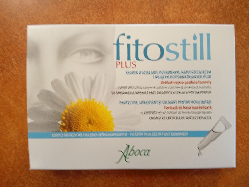 Fitostill plus naturalne 100% krople do oczu genialne