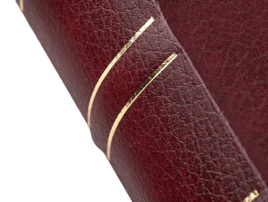 Album na znaczki - Prinz Royal 32 strony (16 kart) - skórzana okładka