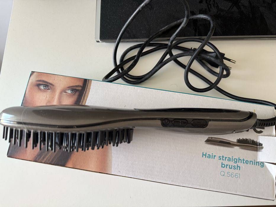 Escova eletrica Qilive Hair Straightening Brush