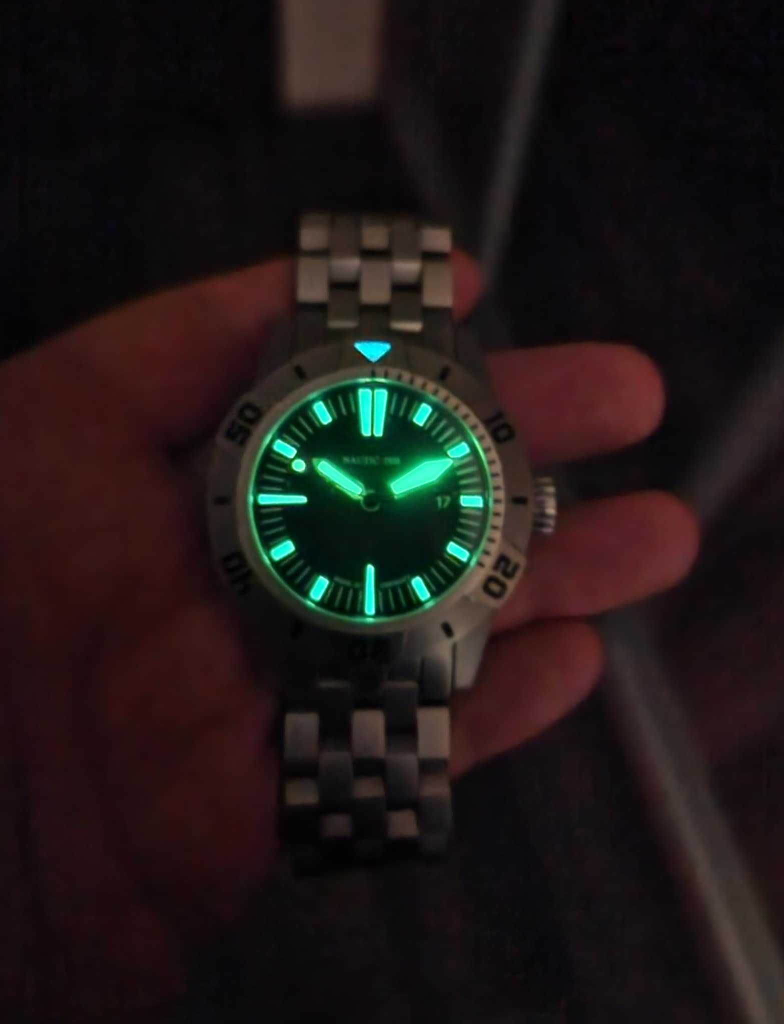 Zegarek Nauticfish 2T (nurek diver 200ATM/2000M) Full Set