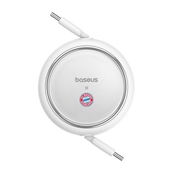 Kabel Baseus USB-C 100W Regulowany DO Telefonu i Laptopa Biały