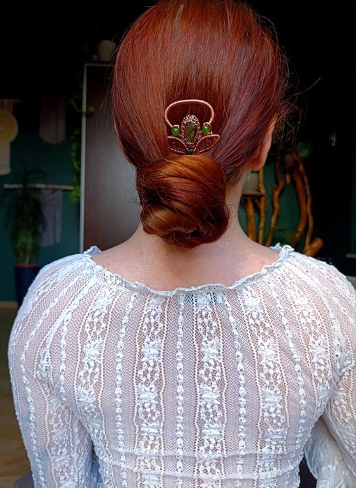 Grzebyk do włosów Handmade rękodzieło