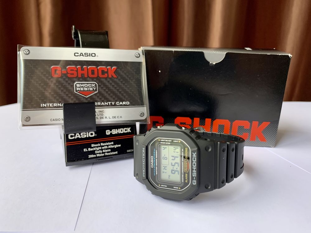 Оригінал G-Shock Casio DW-5600E-1VCT + New