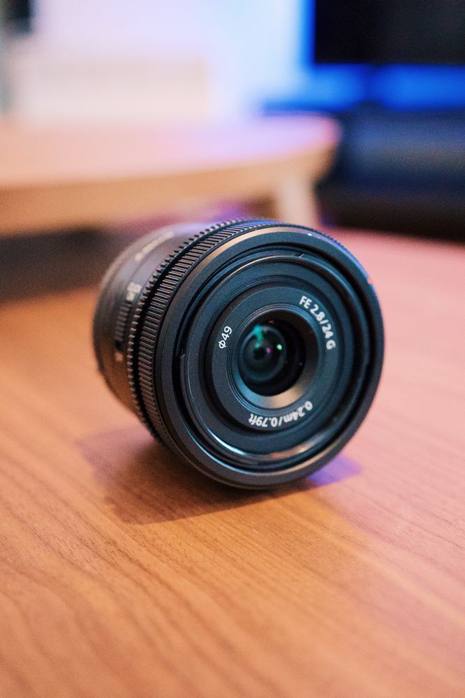 Sony G 24mm f2.8