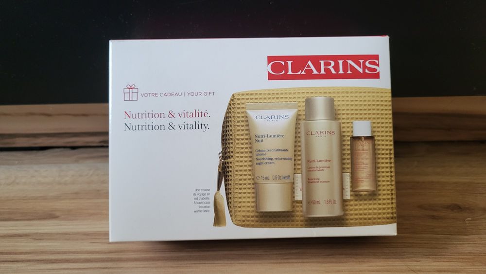 Clarins Nutrie Lumiere zestaw