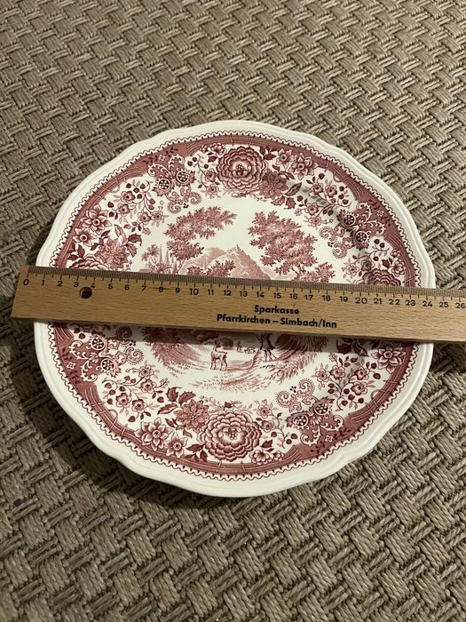 Villeroy & Boch Burgenland блюда, миски червоні