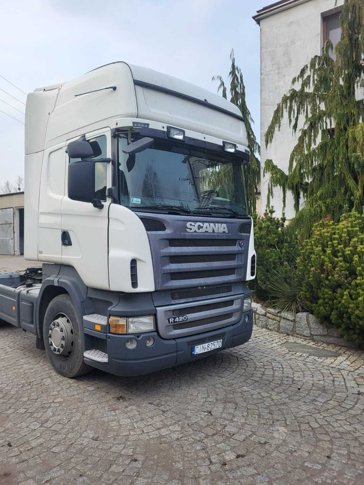 Samochód ciężarowy Scania