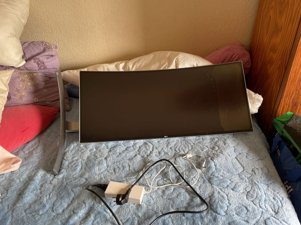 Monitor lg curvo