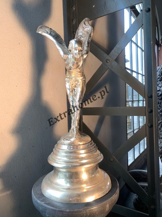 "ROLLS-ROYCE" Spirit of Ecstasy H80cm Prestiż Rzeźba Latająca Kobieta