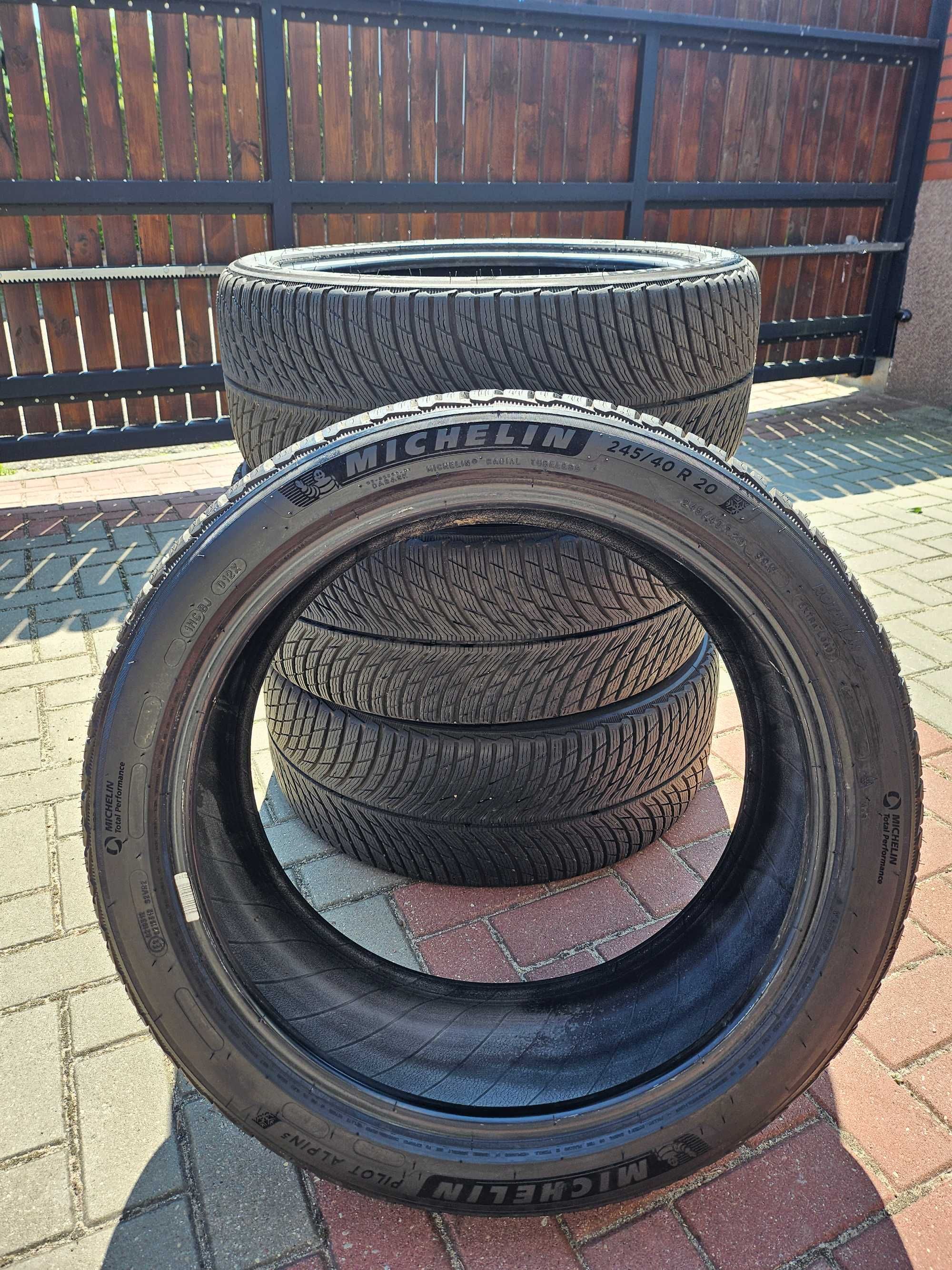 Opony Michalin Pilot Alpin 5  245/40 R20 jak nowe