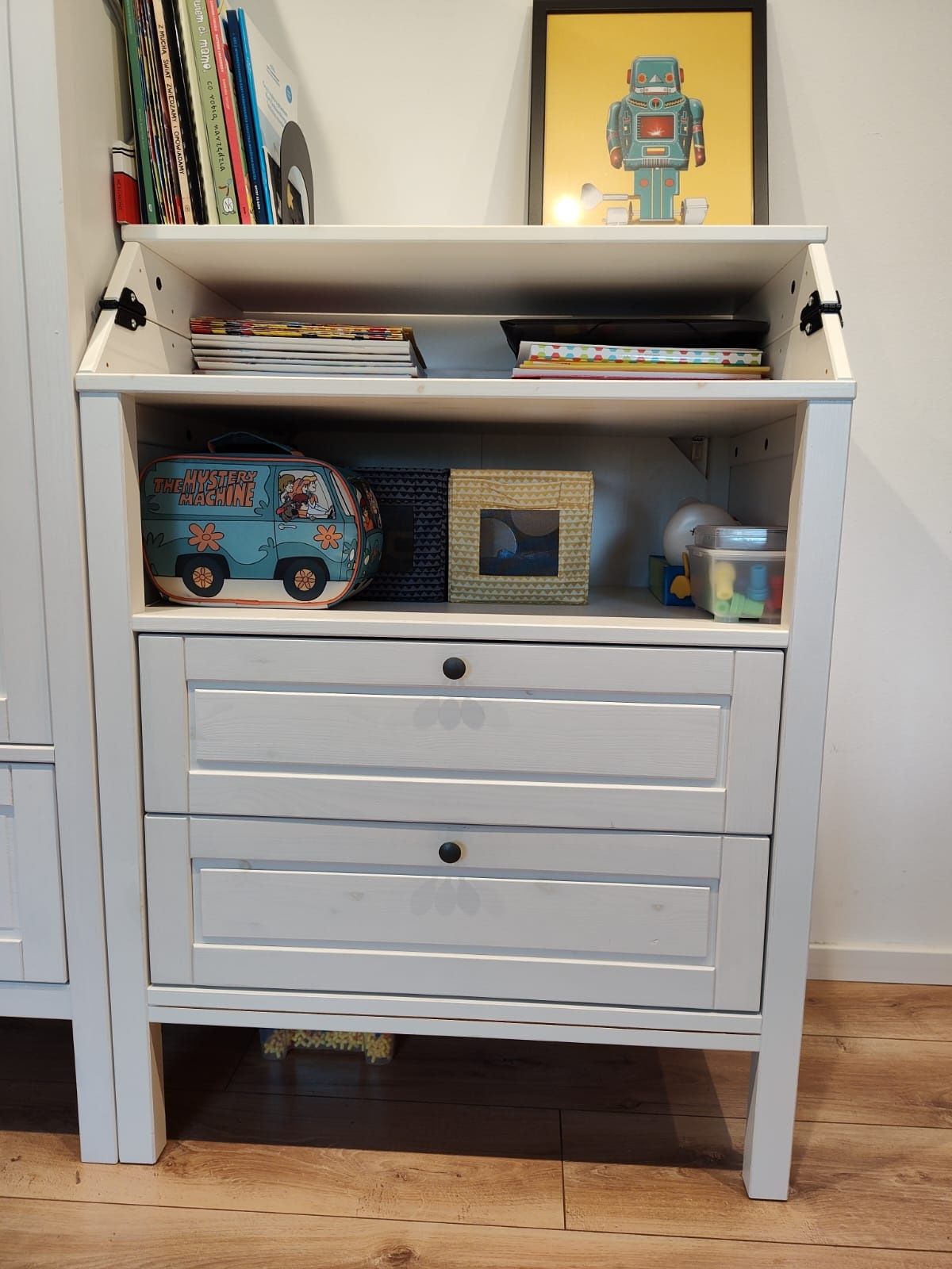 Ikea Sundvik zestaw mebli - szafa i komodą z przewijakiem