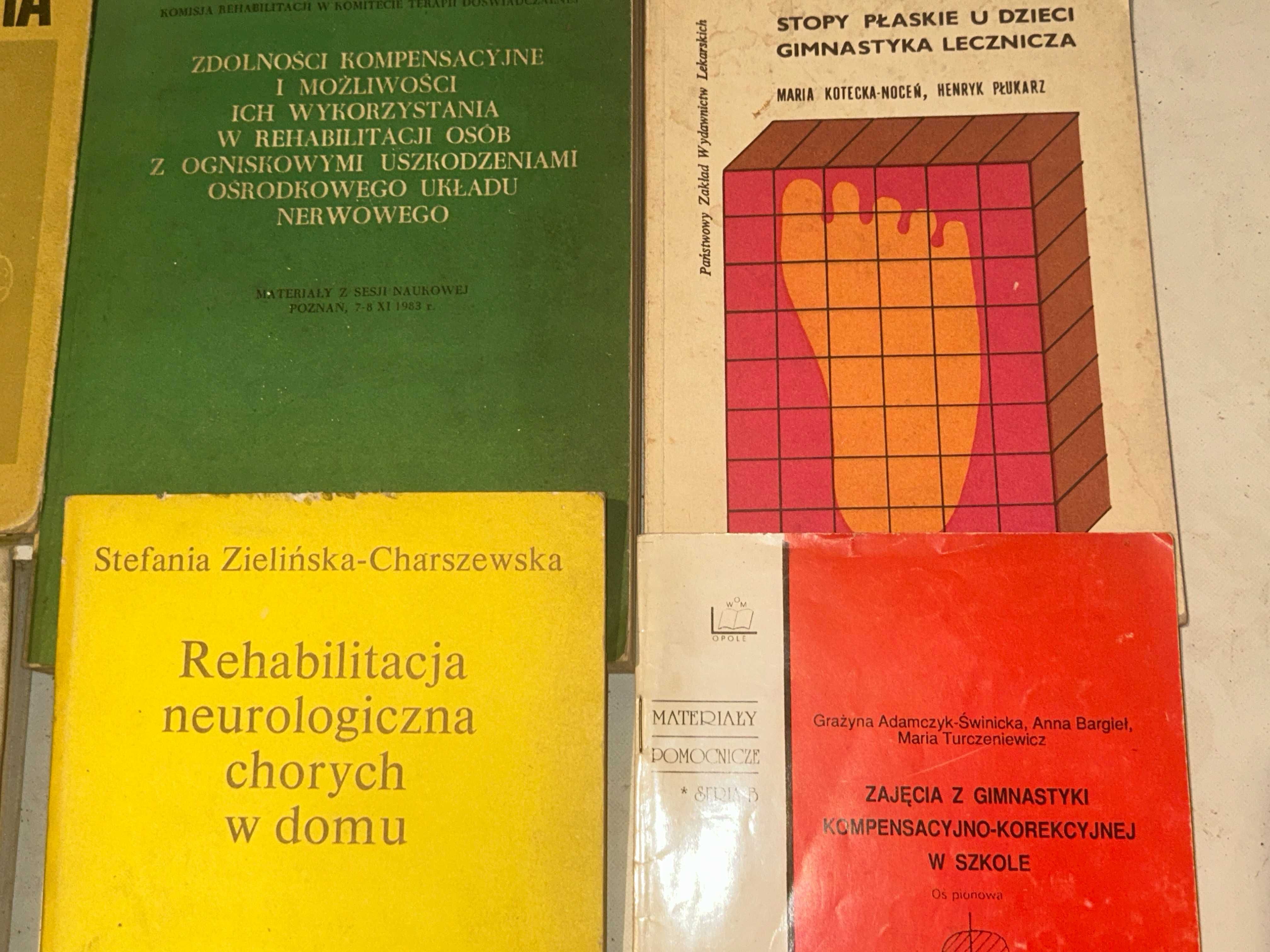 Rehabilitacja,Kinezyterapia,Fizjoterapia... - 14 książek