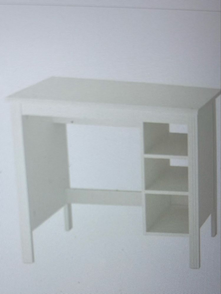 Secretária modelo Brusali  branca