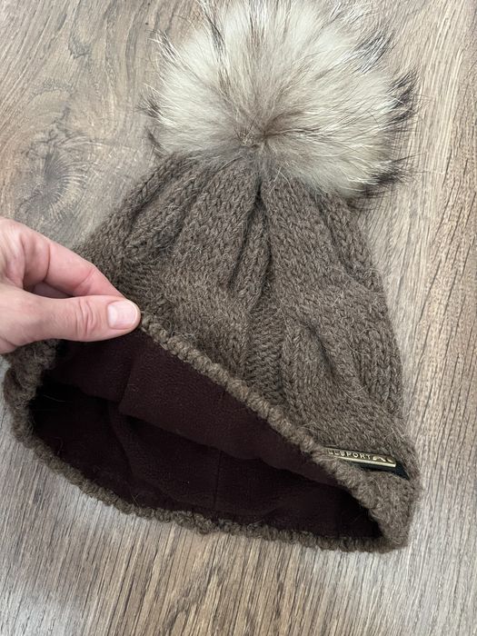 Женская зимняя шапка ALLSPORT Italia на обхват головы 55/56 см