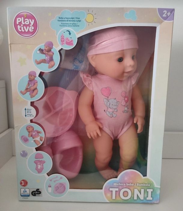 Boneca com acessorios Toni
