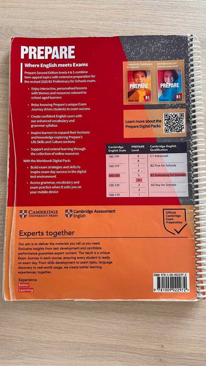 Prepare В1 Level 4 Teacher's book