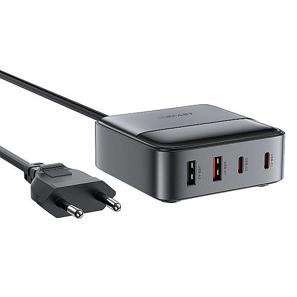 Ładowarka Acefast Z6 sieciowa GaN biurkowa 2x USB-A / 2x USB-C PD 65W