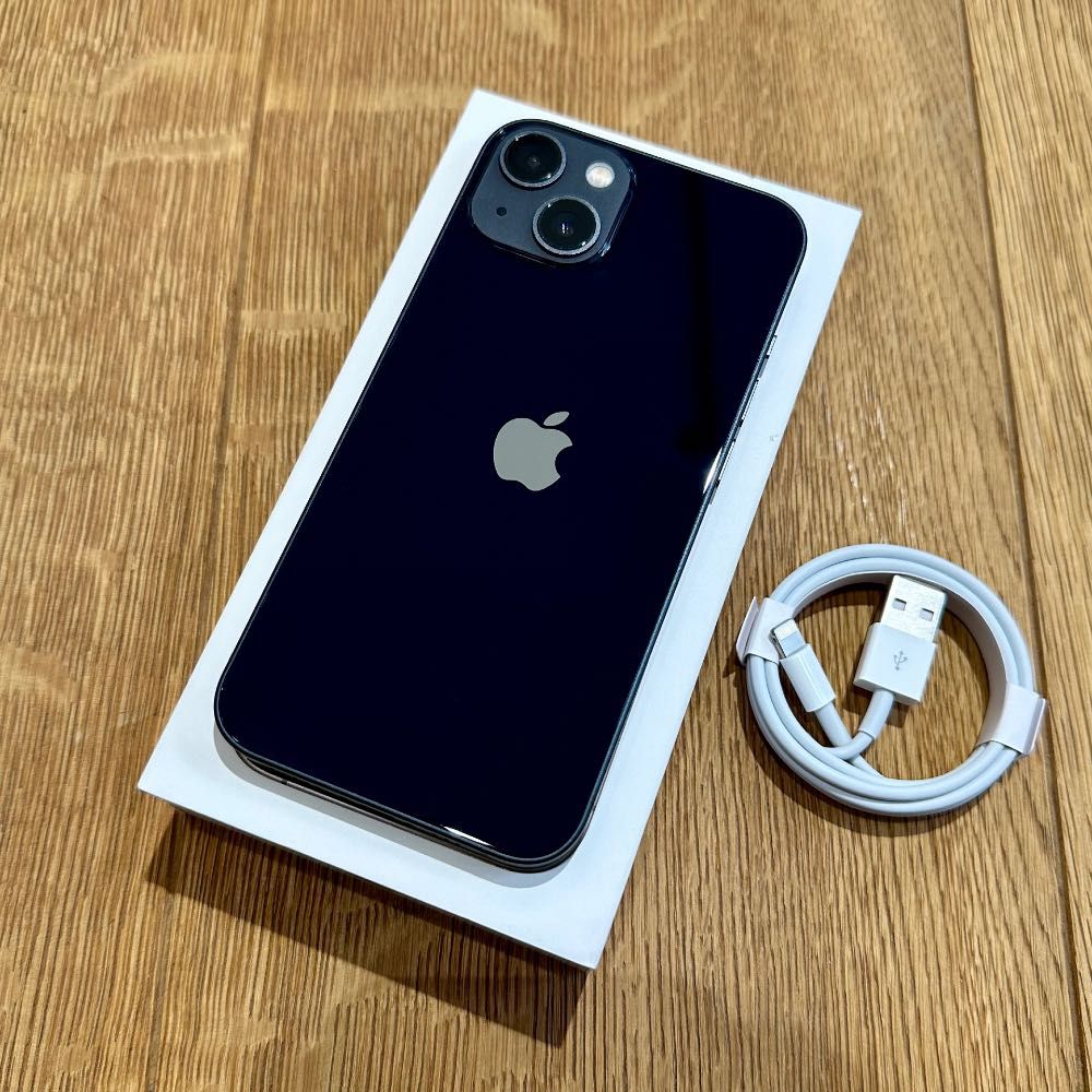  iPhone 13 128GB Midnight Czarny Gwarancja 12 msc Idealny Faktura