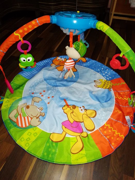 Развивающий игровой коврик Сhicco "Bubble Gym для малышей, музыкальный