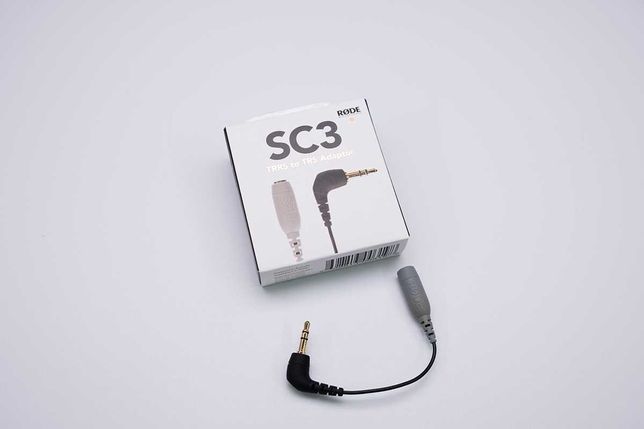 Adaptador de TRRS a TRS RODE SC3 para Microfone SmartLav